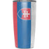 Slovakia Flag Distressed Yeti 20oz Tumbler Skin