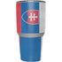 Slovakia Flag Distressed Yeti 30oz Rambler Tumbler Skin