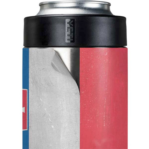 Slovakia Flag Distressed Yeti Colster Can Insulator Skin
