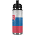 Slovakia Flag Distressed YETI Rambler 26oz Bottle Skin