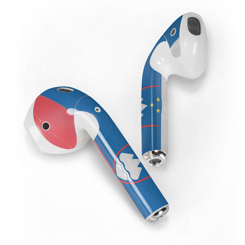 Slovenia Flag Distressed Apple AirPods 2 Skin