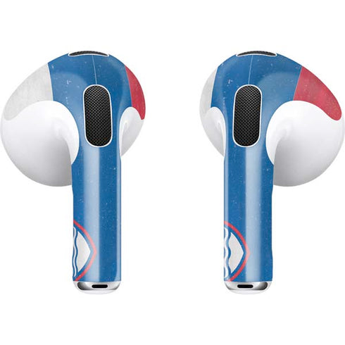 Slovenia Flag Distressed Apple AirPods (3rd Gen 2021) Skin