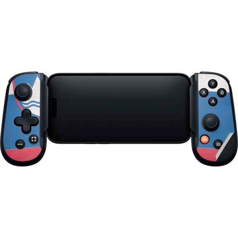 Slovenia Flag Distressed Backbone One for iPhone Game Controller Skin