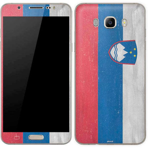 Slovenia Flag Distressed Galaxy J7 Skin