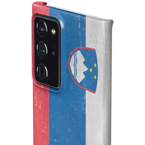 Slovenia Flag Distressed Galaxy Note20 Ultra 5G Lite Case