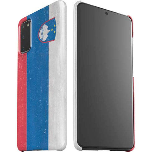 Slovenia Flag Distressed Galaxy S20 Lite Case