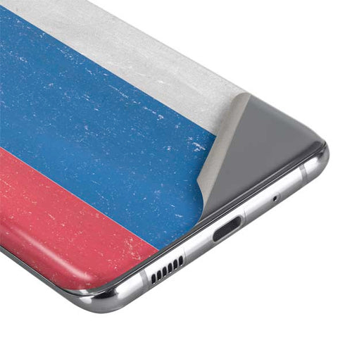 Slovenia Flag Distressed Galaxy S20 Skin