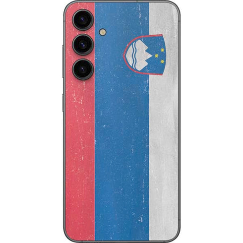 Slovenia Flag Distressed Galaxy S23 FE Skin