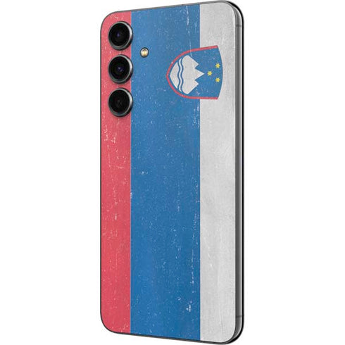 Slovenia Flag Distressed Galaxy S23 FE Skin