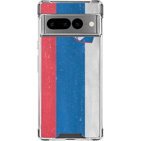 Slovenia Flag Distressed Google Pixel 7 Pro Clear Case