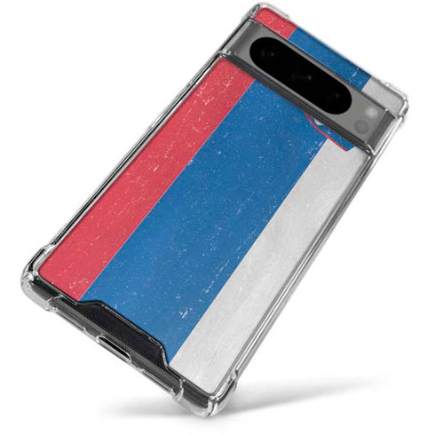 Slovenia Flag Distressed Google Pixel 8 Pro Clear Case