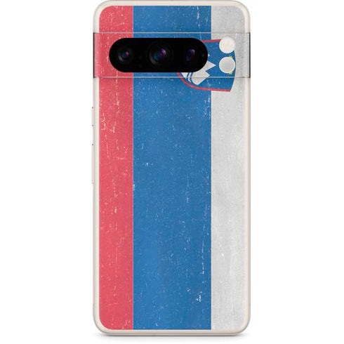 Slovenia Flag Distressed Google Pixel 8 Pro Skin