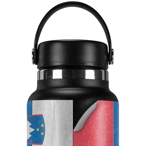 Slovenia Flag Distressed Hydro Flask 32oz Wide Mouth Skin