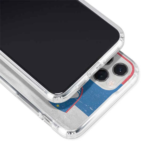 Slovenia Flag Distressed iPhone 11 Pro Clear Case
