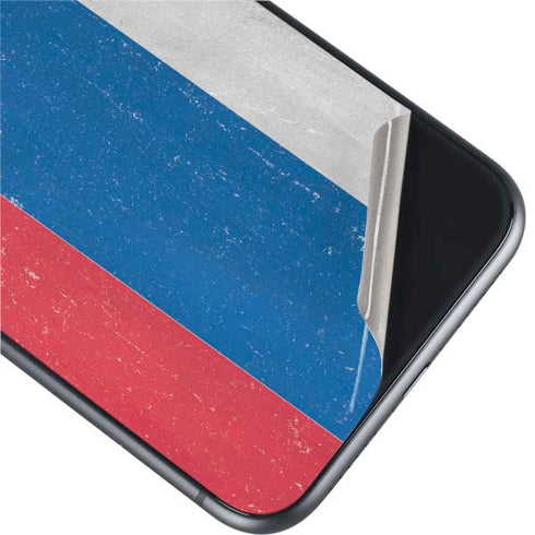 Slovenia Flag Distressed iPhone 11 Skin