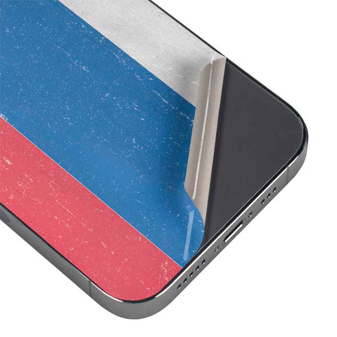 Slovenia Flag Distressed iPhone 13 Pro Skin