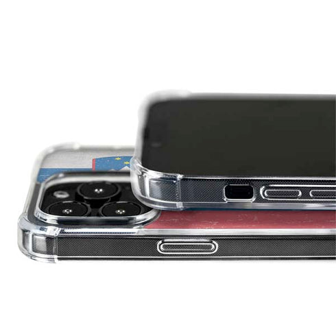 Slovenia Flag Distressed iPhone 14 Pro MagSafe Case