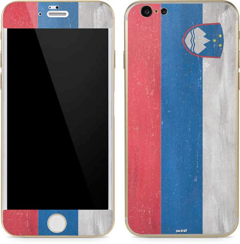 Slovenia Flag Distressed iPhone 6/6s Skin