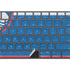 Slovenia Flag Distressed Magic Keyboard with Numeric Keypad Skin