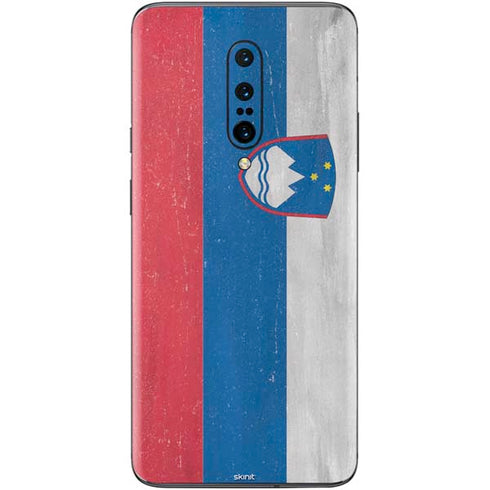 Slovenia Flag Distressed OnePlus 7 Pro Skin