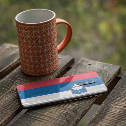 Slovenia Flag Distressed OnePlus 7 Pro Skin