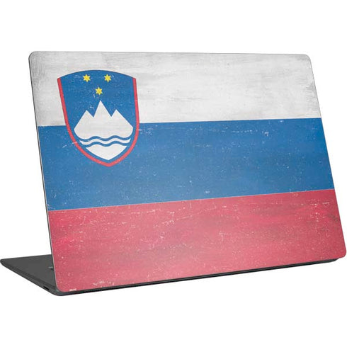 Slovenia Flag Distressed Surface Laptop 4 15in Skin