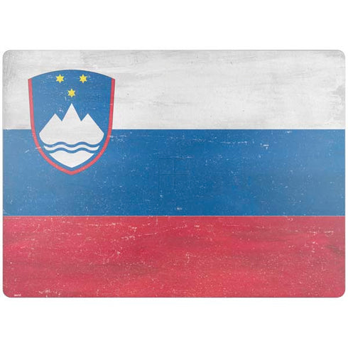 Slovenia Flag Distressed Surface Laptop 4 15in Skin
