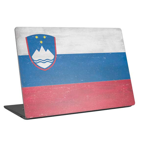 Slovenia Flag Distressed Universal Laptop 16in (13 x 9.4in) Skin