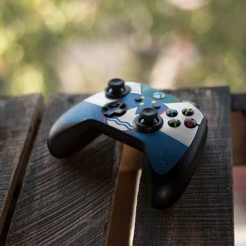 Slovenia Flag Distressed Xbox One Controller Skin