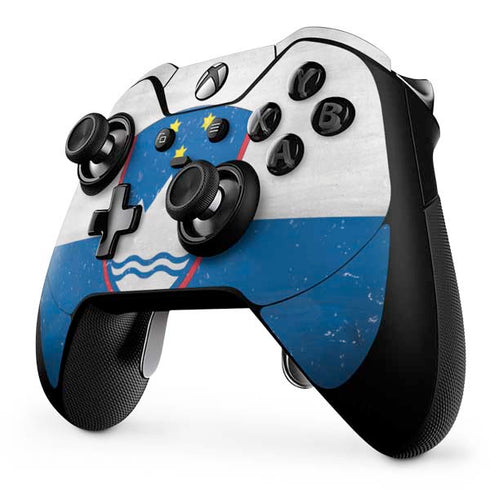 Slovenia Flag Distressed Xbox One Elite Controller Skin