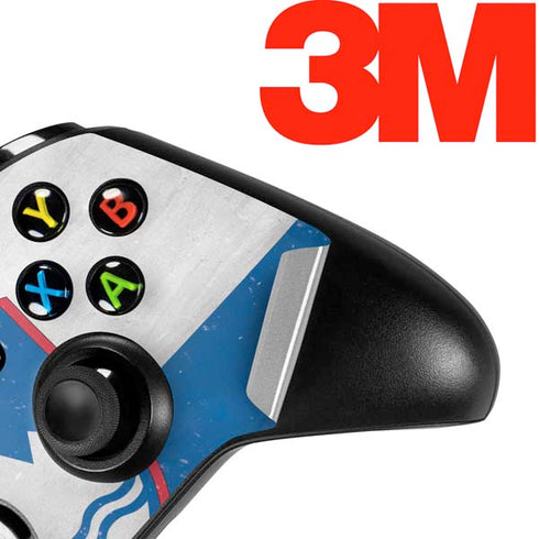 Slovenia Flag Distressed Xbox One X Controller Skin