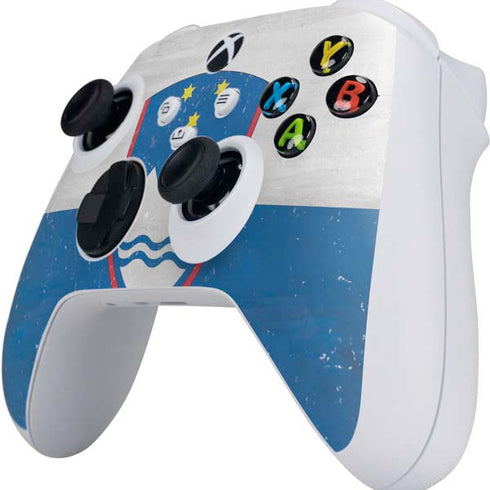 Slovenia Flag Distressed Xbox Series S Controller Skin