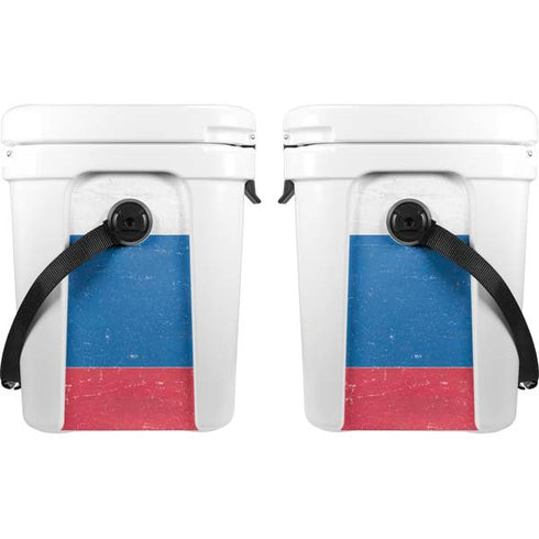 Slovenia Flag Distressed YETI Roadie 24 Hard Cooler Skin