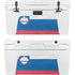 Slovenia Flag Distressed YETI Tundra 75 Hard Cooler Skin