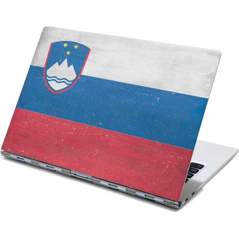 Slovenia Flag Distressed Yoga 910 2-in-1 14in Touch-Screen Skin