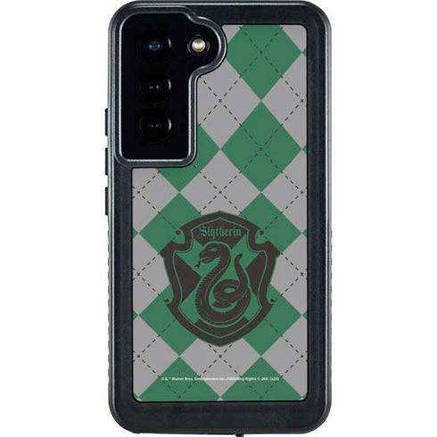 Wizarding World Harry Potter Slytherin Crest Galaxy S23 Waterproof Case