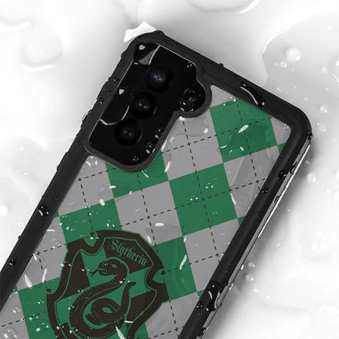 Wizarding World Harry Potter Slytherin Crest Galaxy S23 Waterproof Case