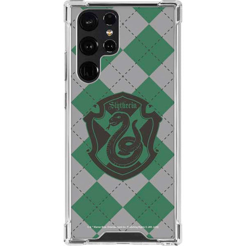 Wizarding World Harry Potter Slytherin Crest Galaxy S24 Ultra Clear Case