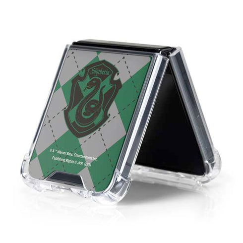 Wizarding World Harry Potter Slytherin Crest Galaxy Z Flip5 5G Clear Case