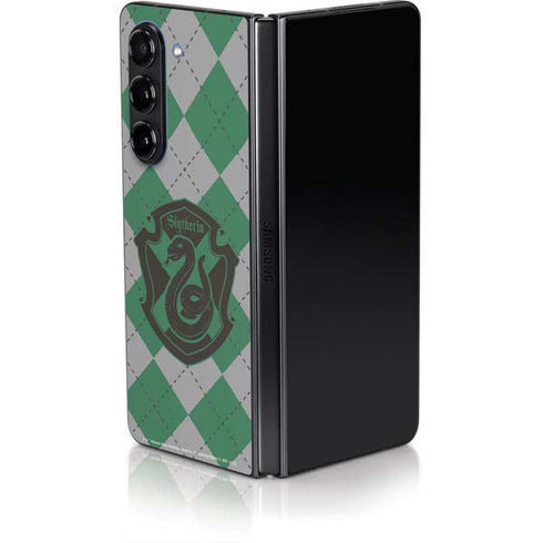 Wizarding World Harry Potter Slytherin Crest Galaxy Z Fold5 5G Skin