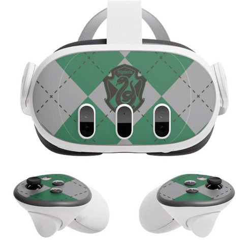 Wizarding World Harry Potter Slytherin Crest Meta Quest 3 Skin