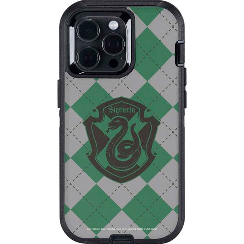 Wizarding World Harry Potter Slytherin Crest Otterbox Defender iPhone Skin