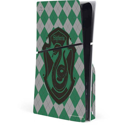 Wizarding World Harry Potter Slytherin Crest PS5 Slim Disk Console Skin