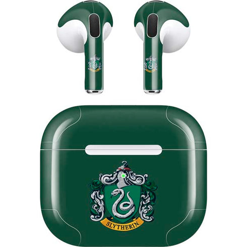Wizarding World Harry Potter Slytherin House Crest Apple AirPods (3rd Gen 2021) Skin