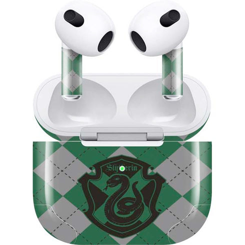 Wizarding World Harry Potter Slytherin Crest Apple AirPods (3rd Gen 2021) Skin