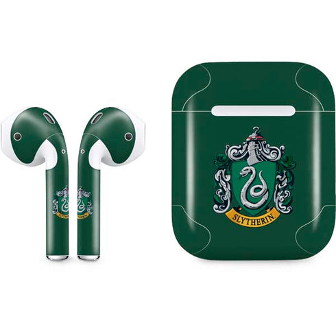 Wizarding World Harry Potter Slytherin House Crest Apple AirPods Skin