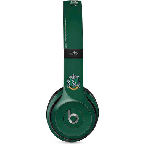 Wizarding World Harry Potter Slytherin House Crest Beats Solo 2 Wired Skin