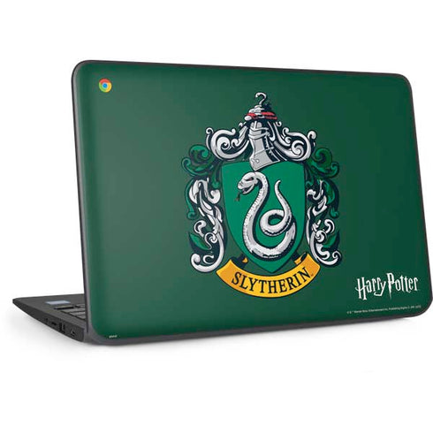 Wizarding World Harry Potter Slytherin House Crest HP Chromebook Skin