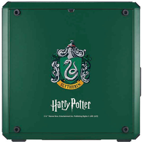 Wizarding World Harry Potter Slytherin House Crest Cooler Master MasterBox Q300L Mini Tower Skin