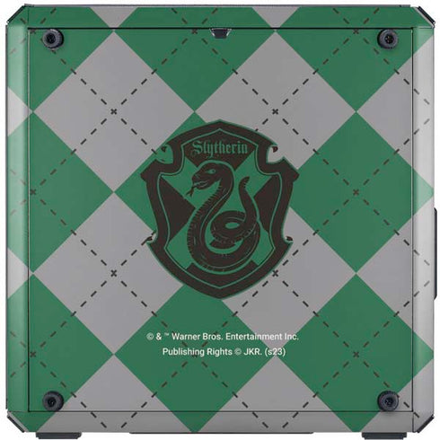 Wizarding World Harry Potter Slytherin Crest Cooler Master MasterBox Q300L Mini Tower Skin